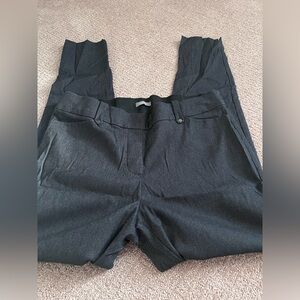 Maurice’s Stylish charcoal twill ankle Pants